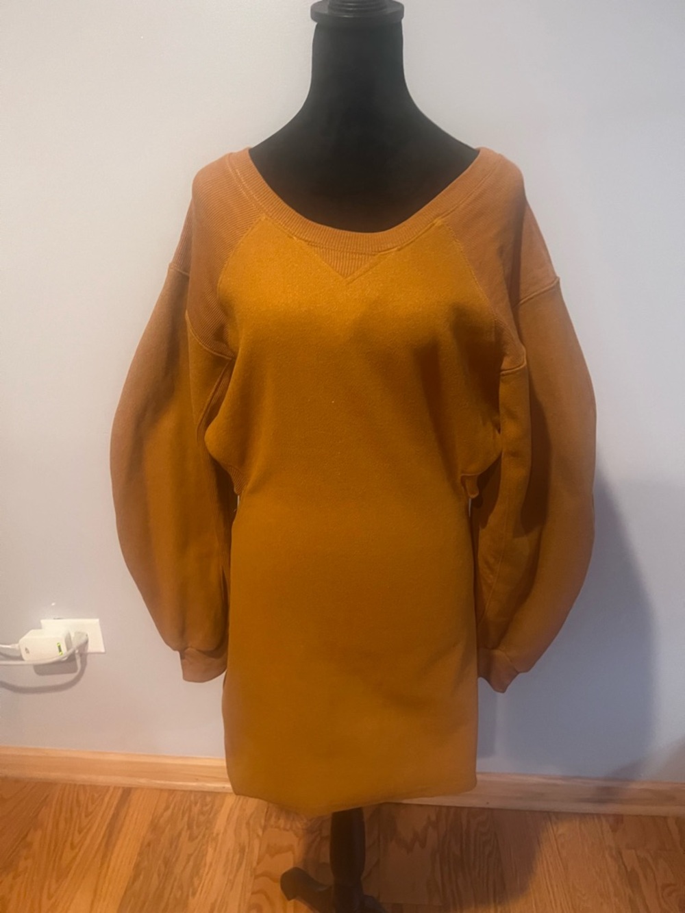 Mustard-Sienna  Dress - Women's Casual Pullover
